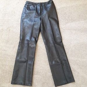 Vintage 100% Leather Pants